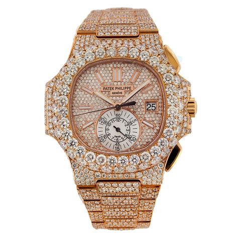 iced out patek replica watches|fully iced out watches.